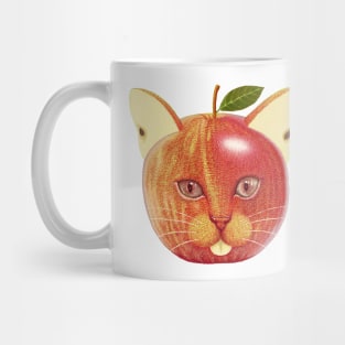 apple cat Mug